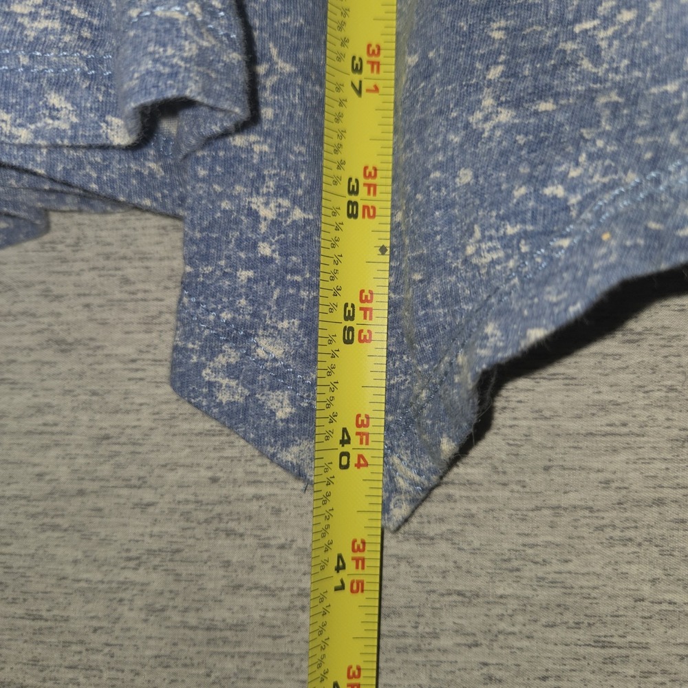 Lauren Ralph Lauren Dress Womens XL Blue Geometric Print 100% Cotton Jersey Soft - Picture 6 of 7